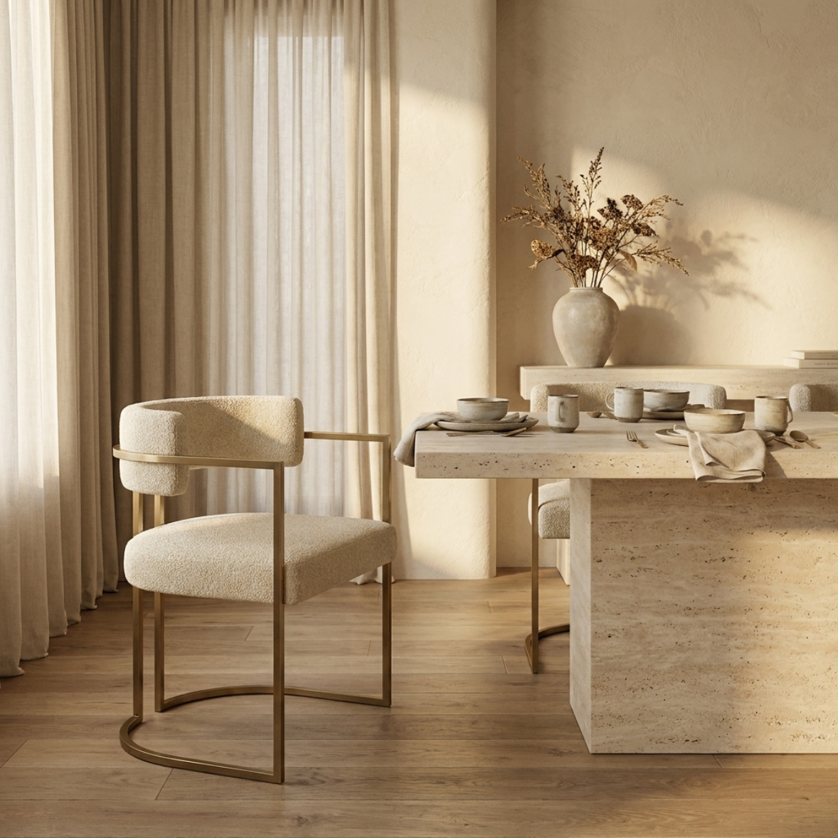 Zoria Arc Dining Chair