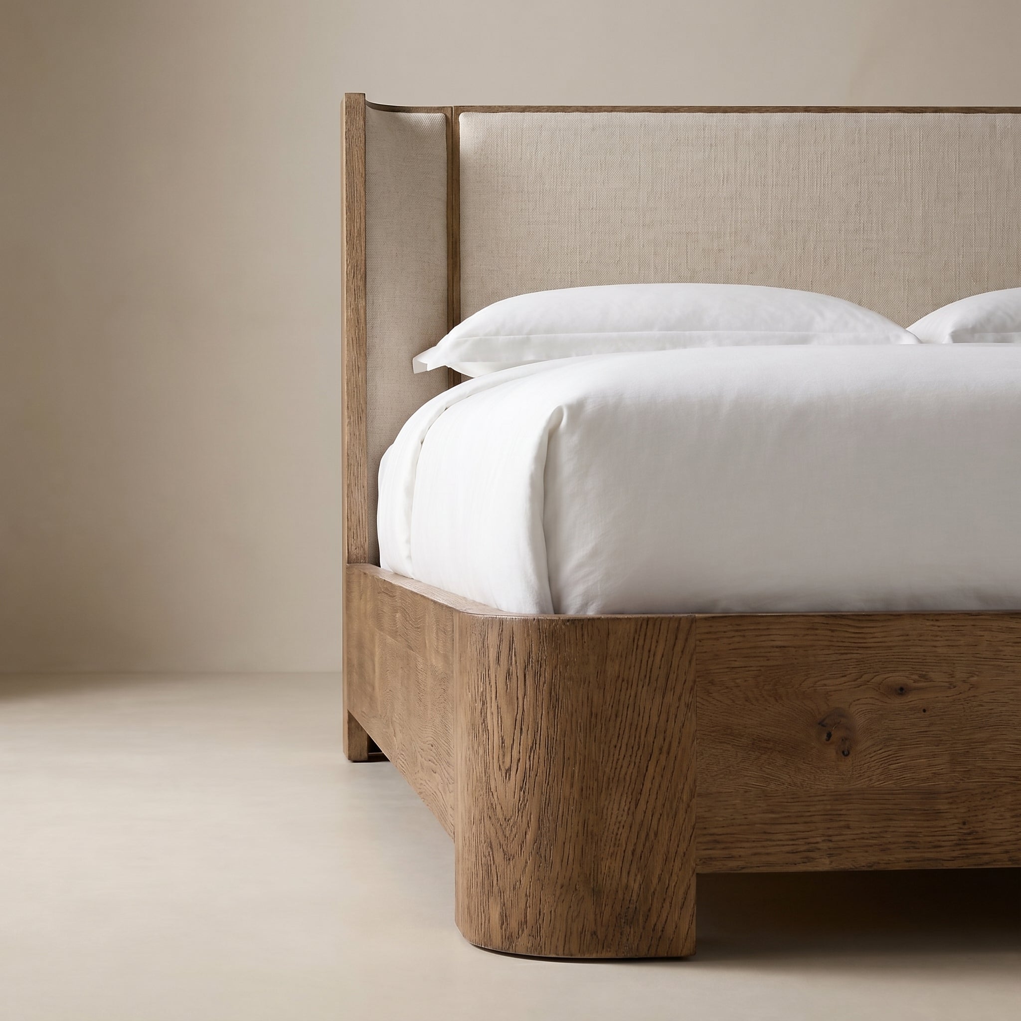 Slim Headboard Platform Bed