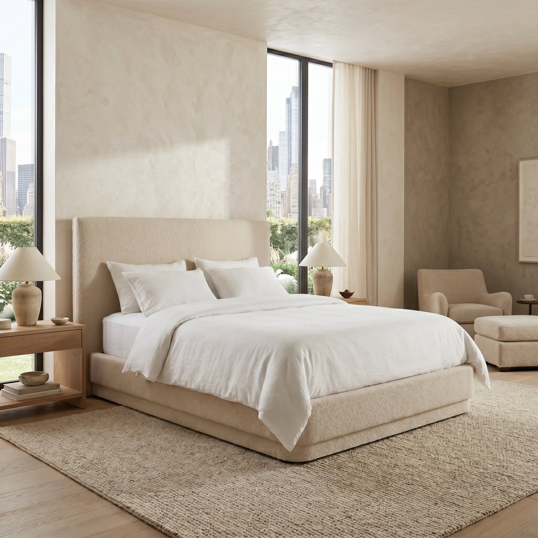 Soft Frame Upholstered Bed