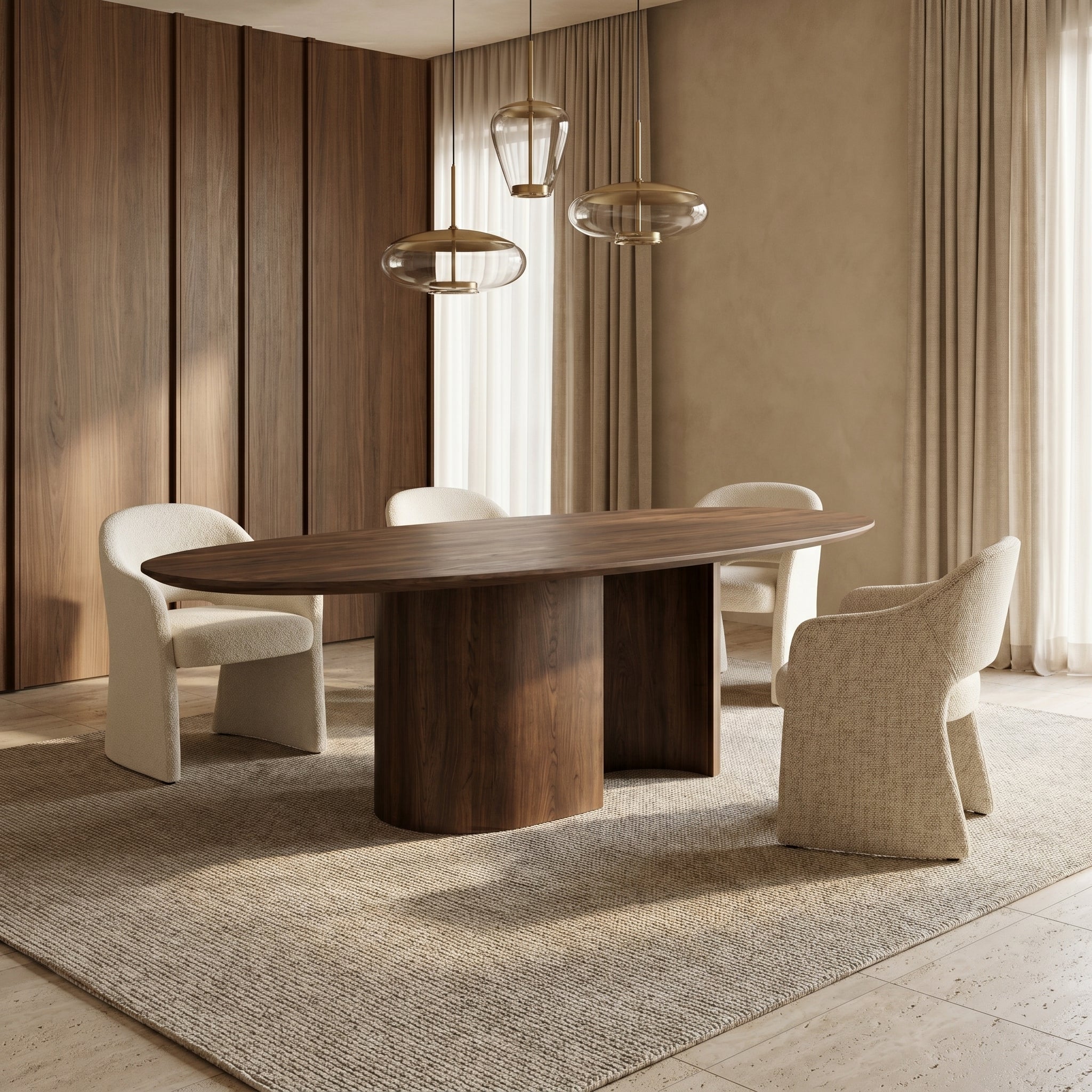 ELARA Oval Dining Table