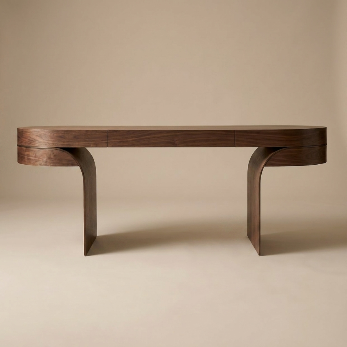 Curved Leg Writing Desk