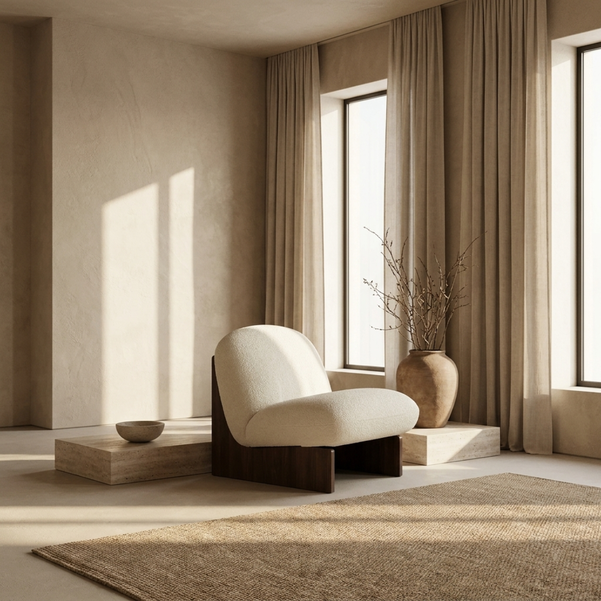 Zoria Forma Lounge Chair