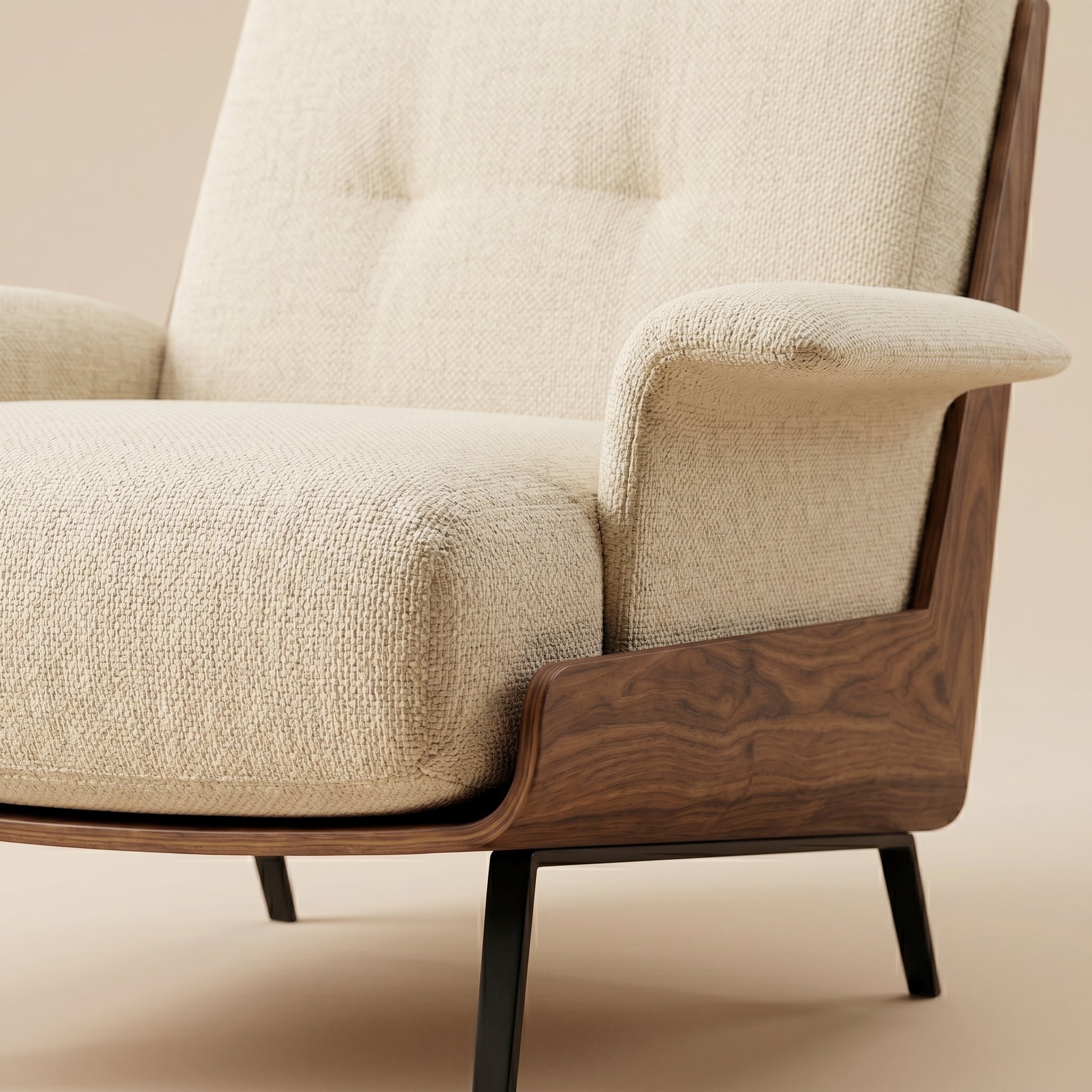 Walnut Shell Lounge Chai