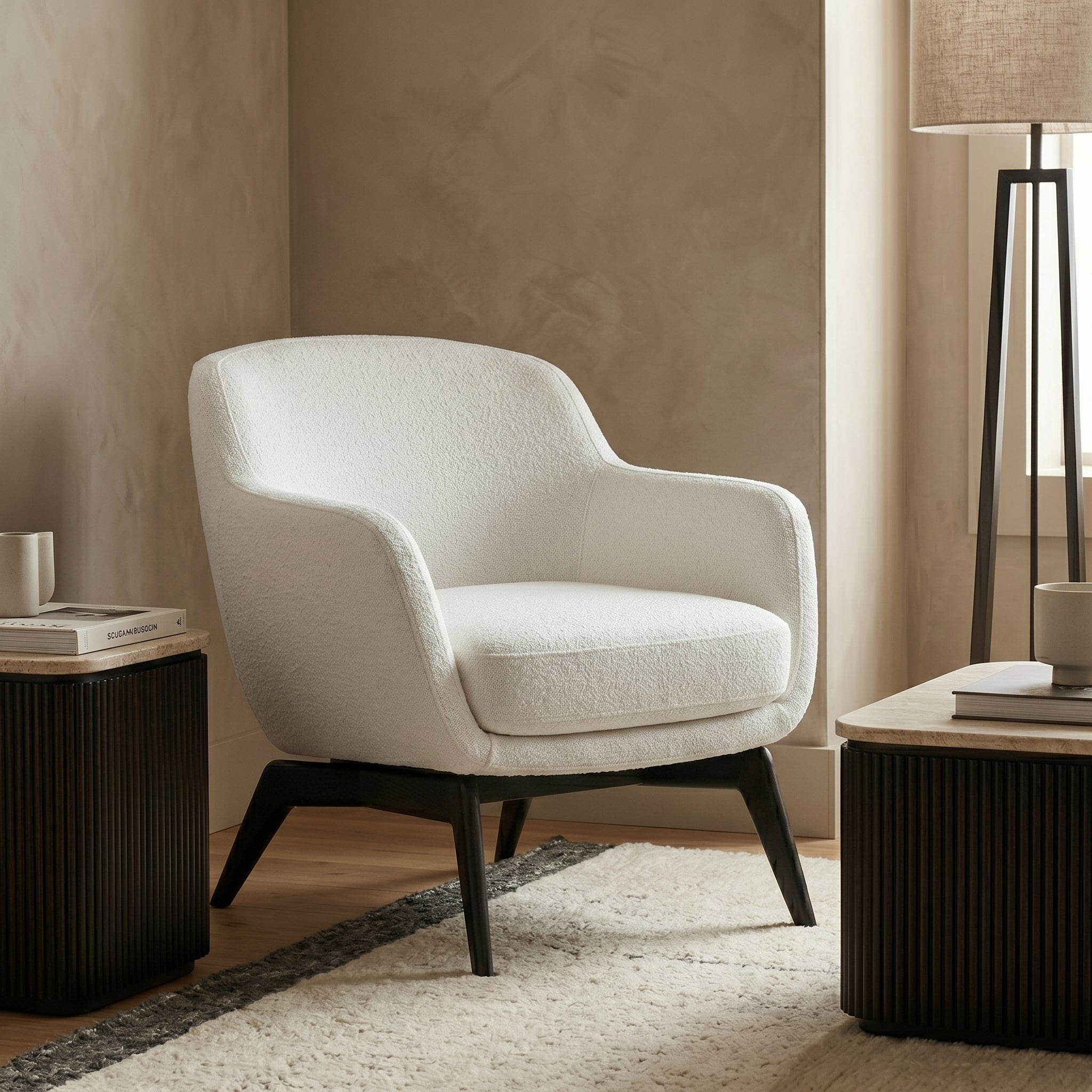 Modern Upholstered Lounge Chair