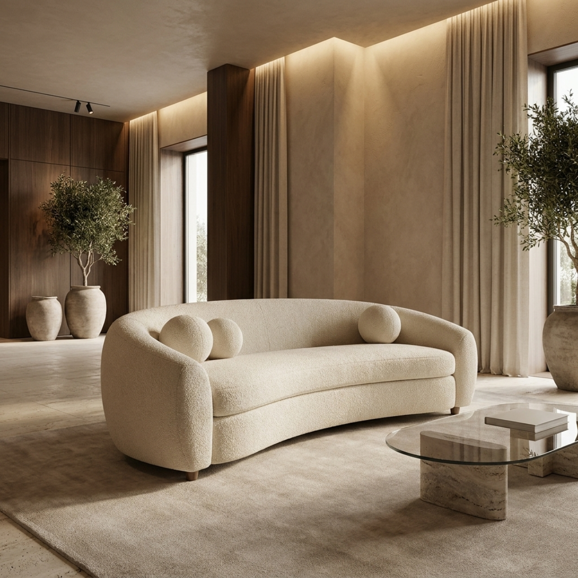 ELARA Curved Sofa