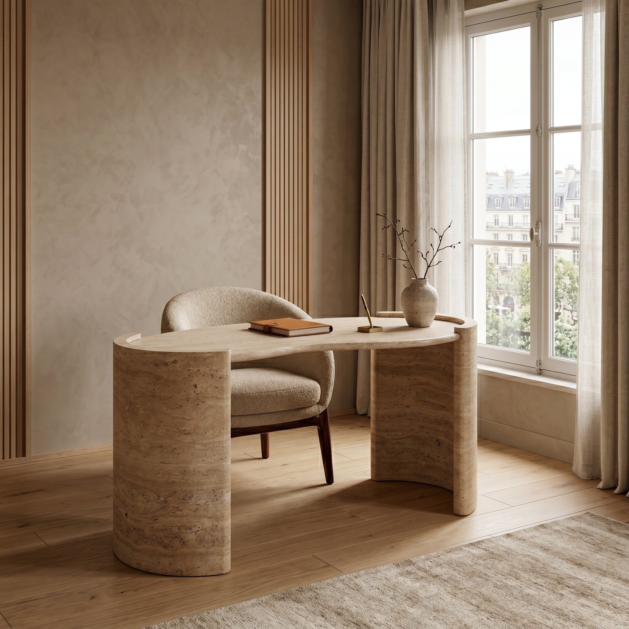Sculptural Writing Desk