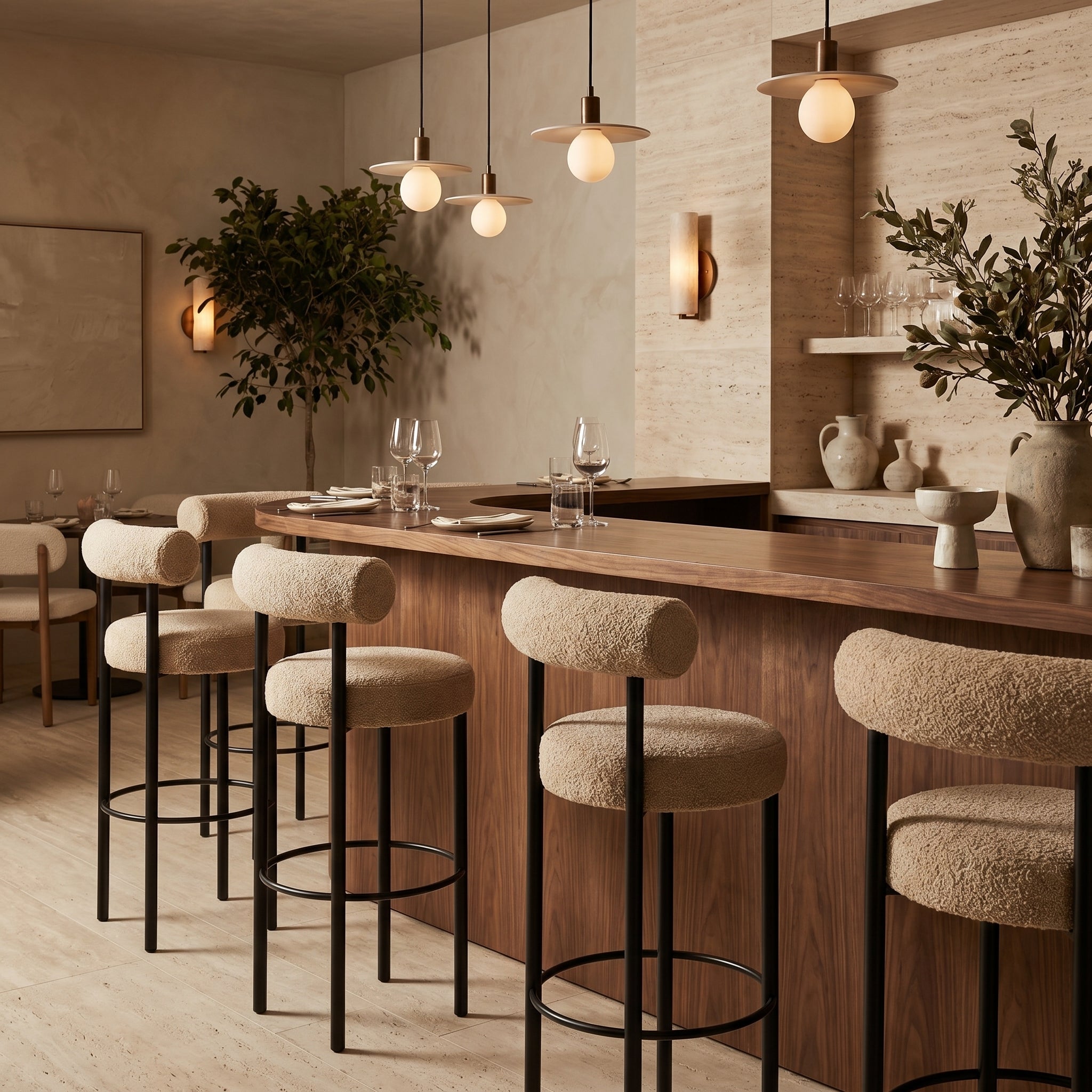 Zoria Solis Bar Chair