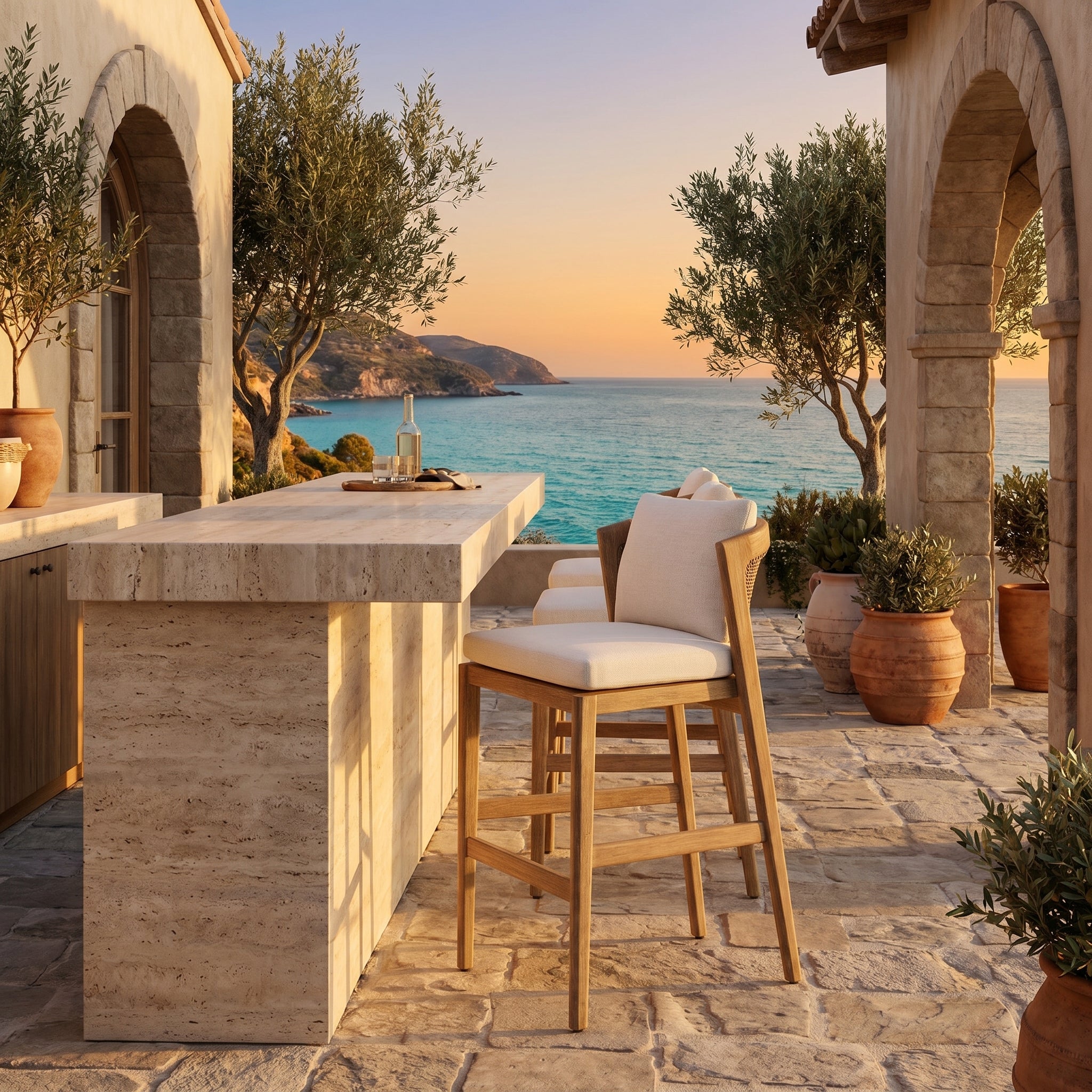 Arlo Outdoor Bar Stool