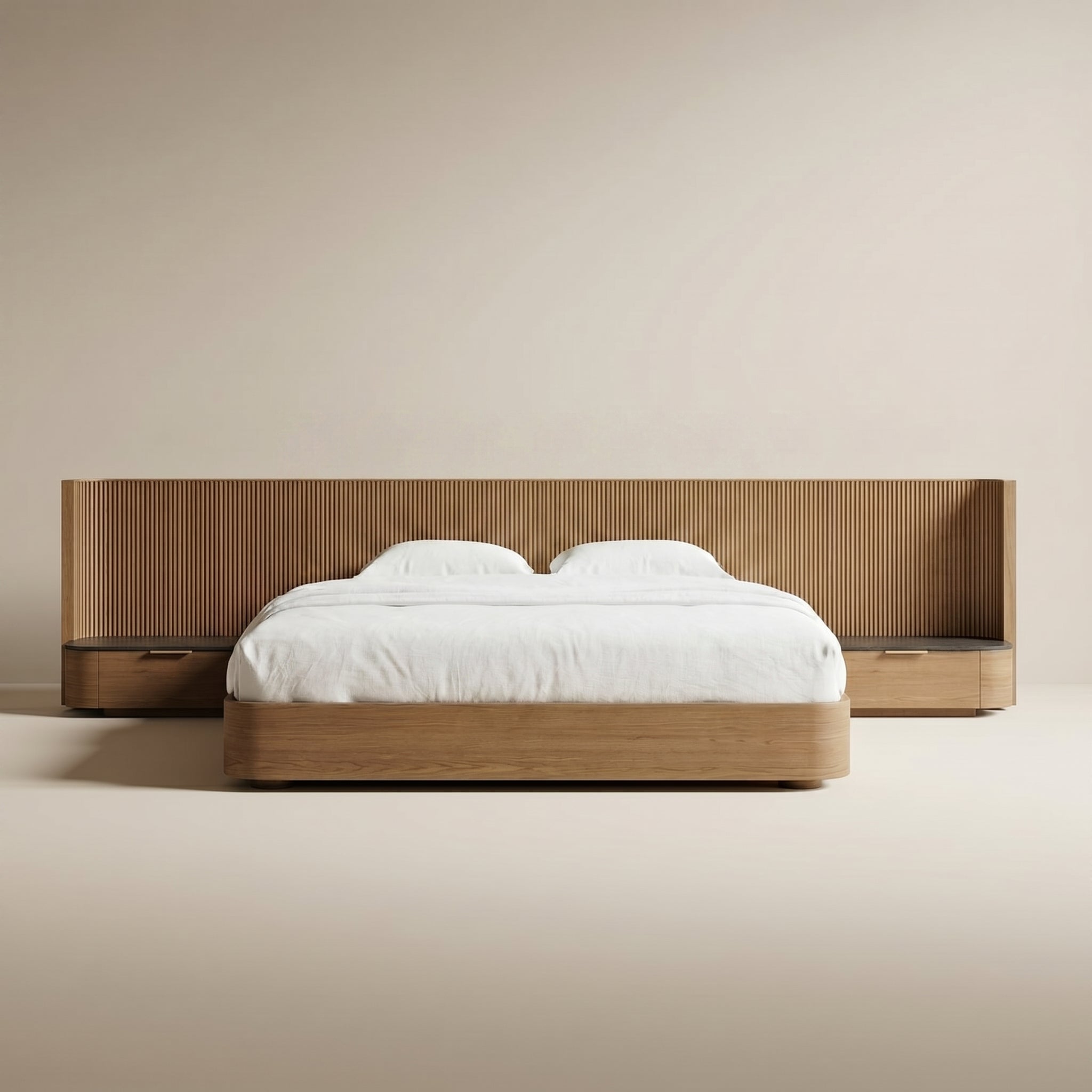 Soft Arch Upholstered Bed