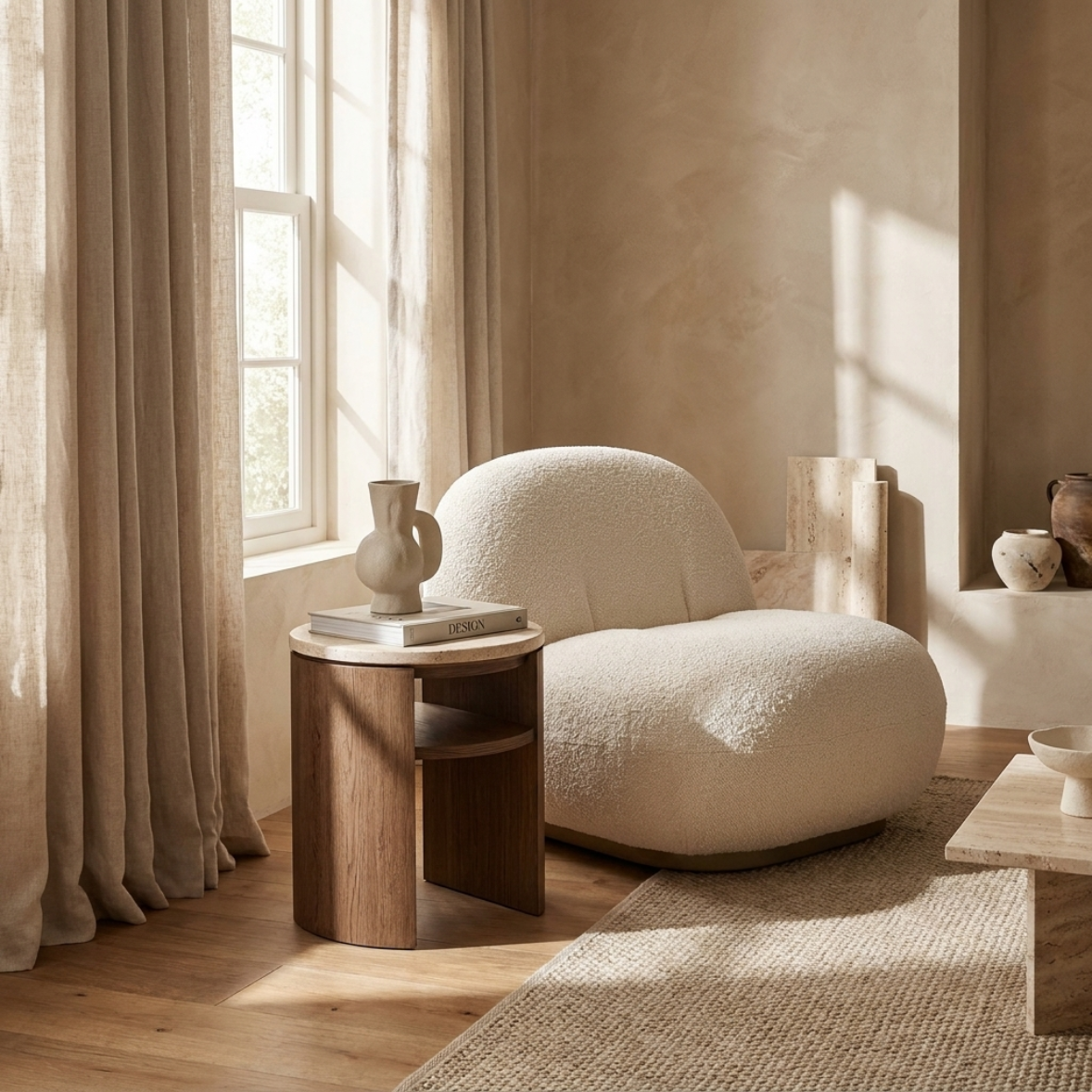 Zoria Terra Side Table