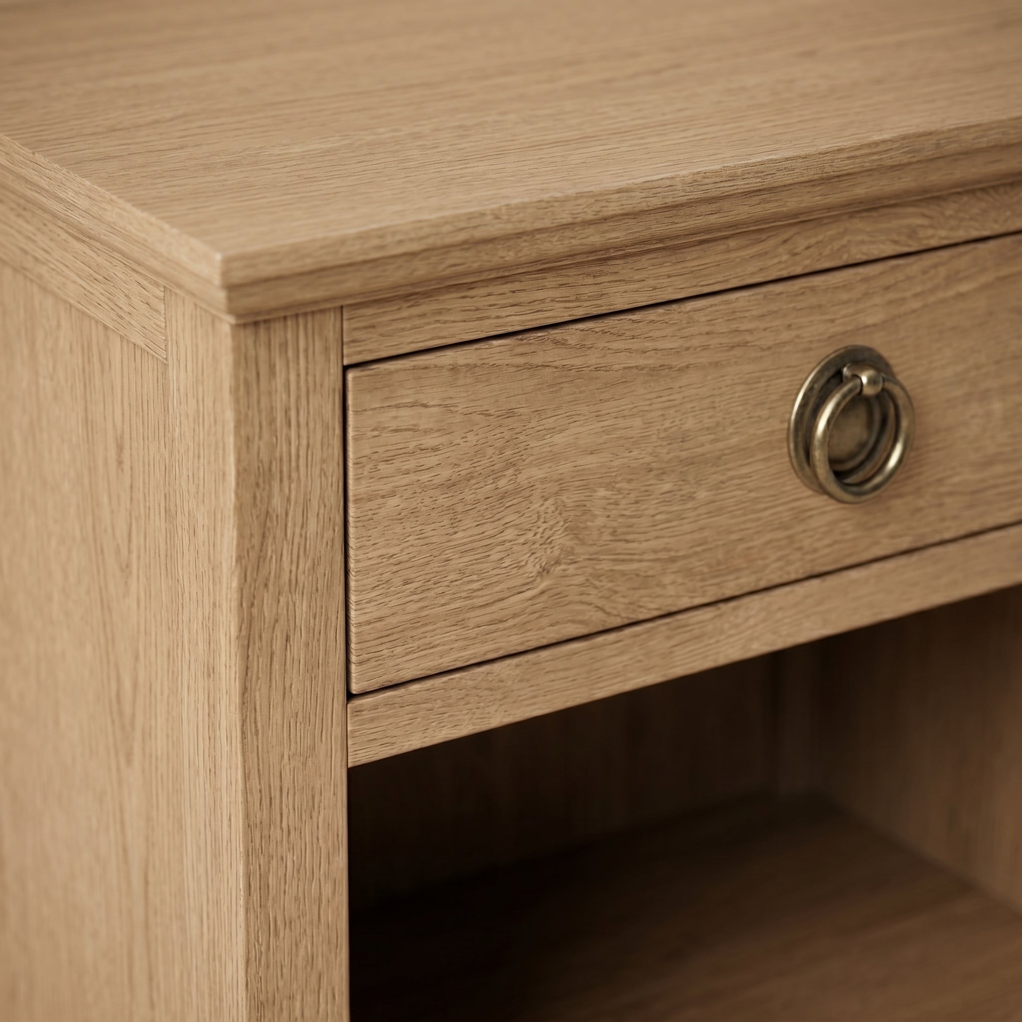 Classic Wood Bedside Table