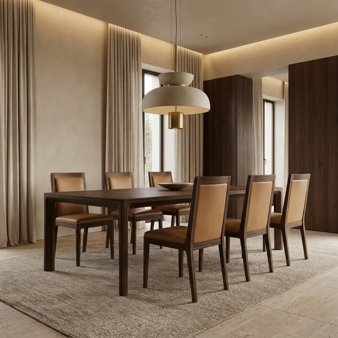 ÉLAN Leather Dining Chair