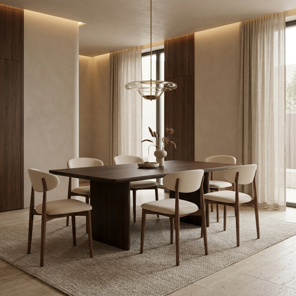 ALVARO Armless Dining Chair