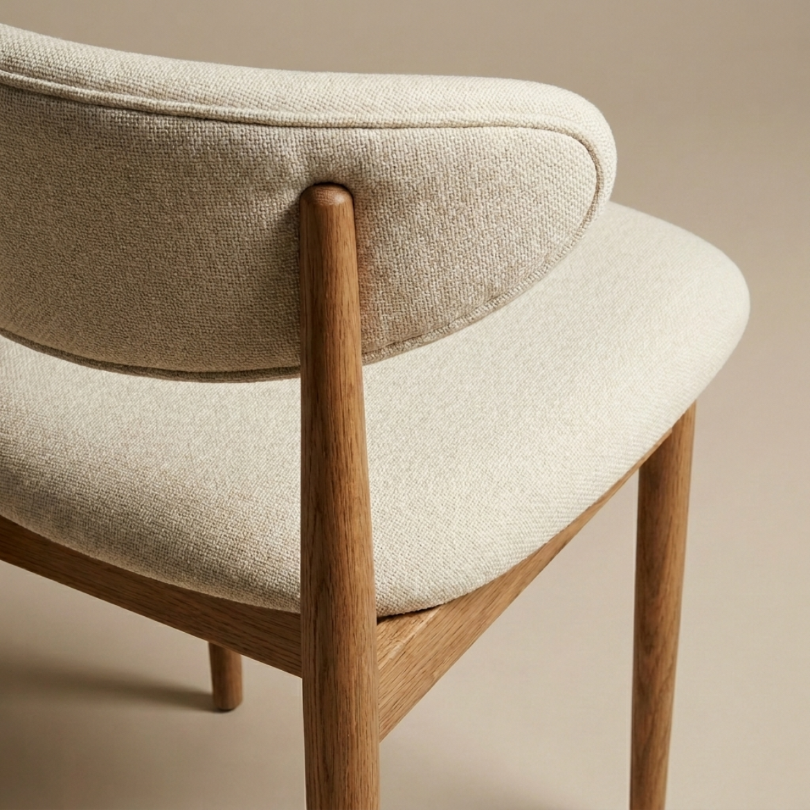 ALVARO Armless Dining Chair