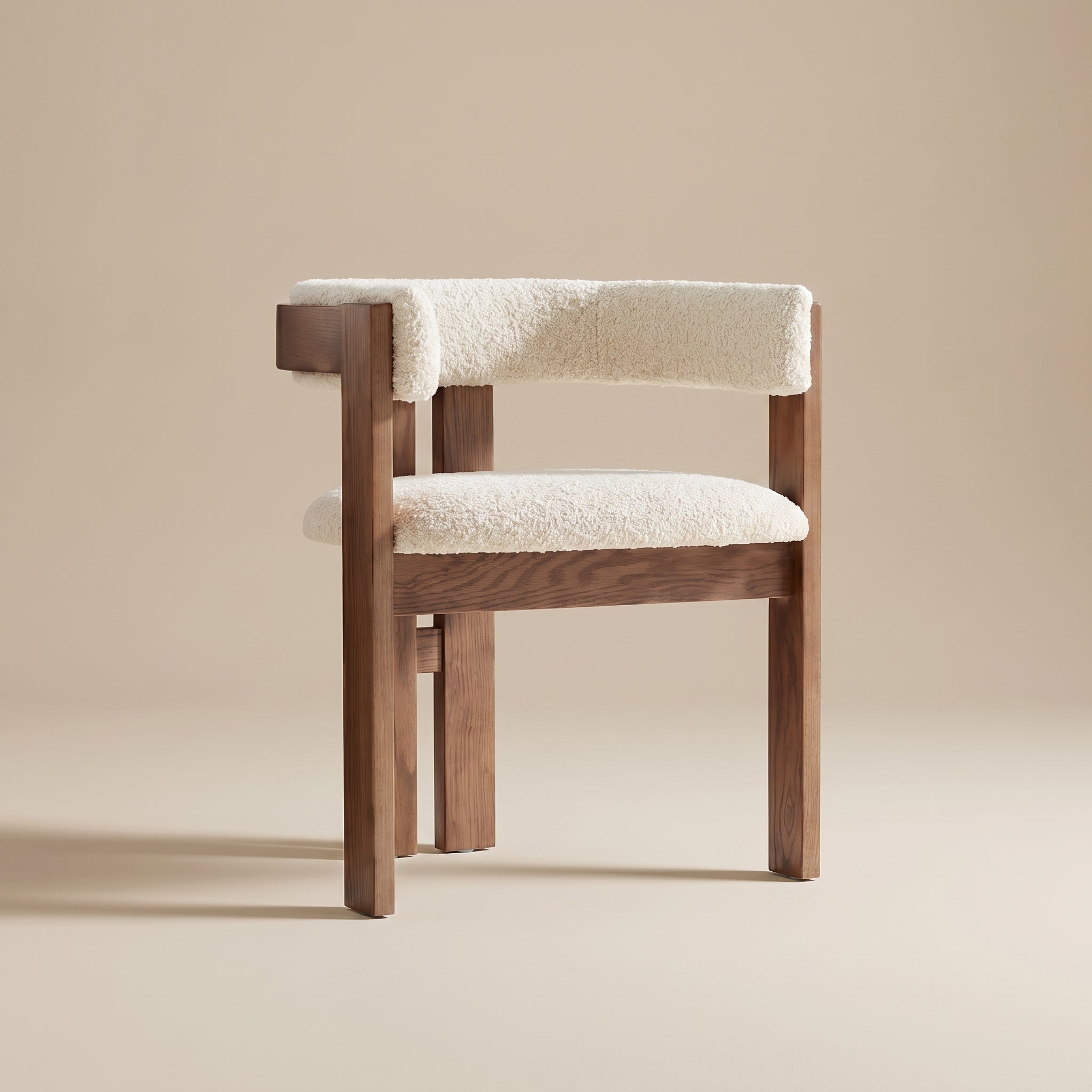 Geometric Frame Desk Chair
