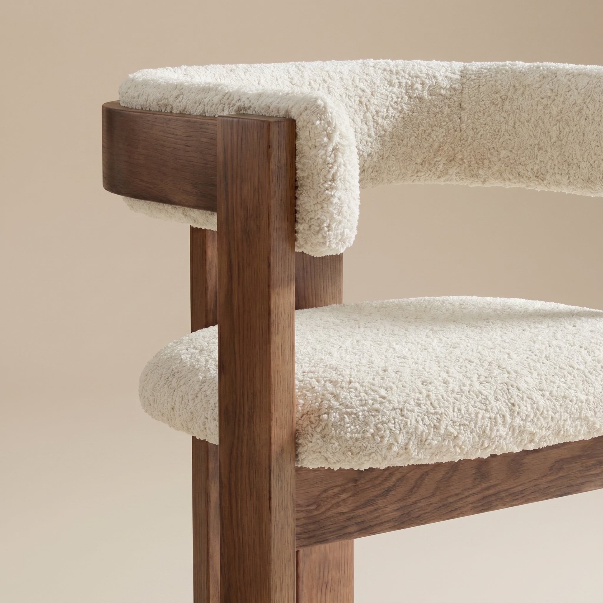 Geometric Frame Desk Chair