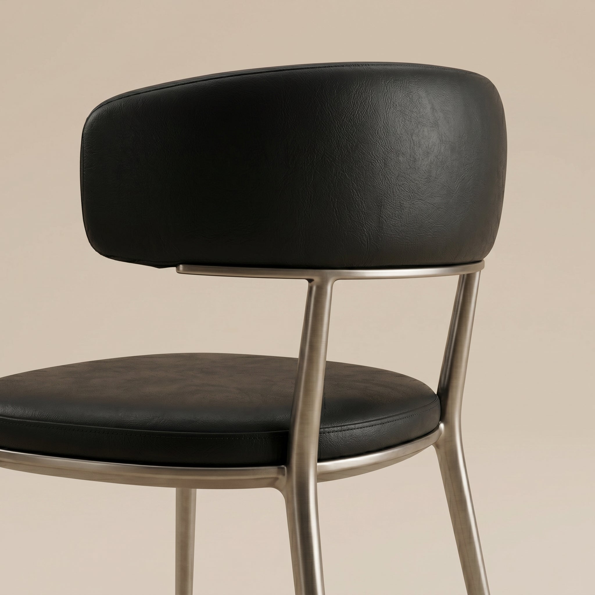 Curved Back Desk Chair