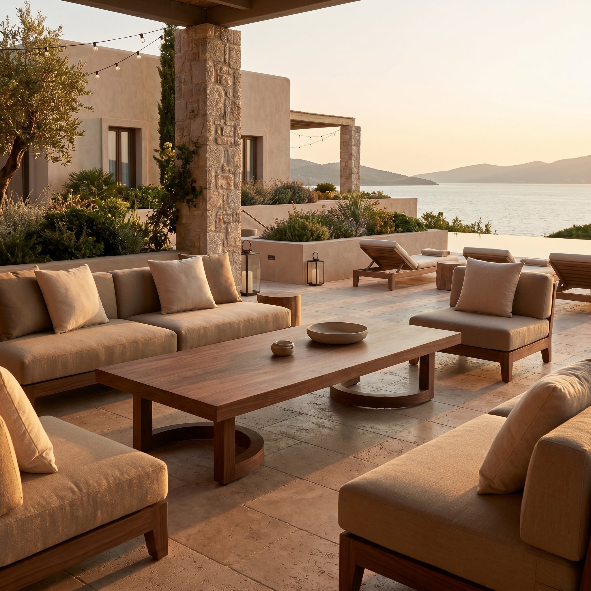 Arcus Outdoor Coffee Table